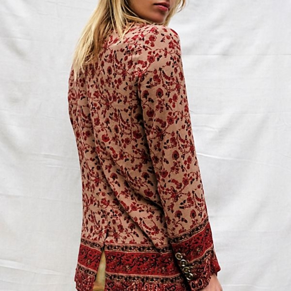 FREE PEOPLE Bellflower Blazer - Picture 3 of 6